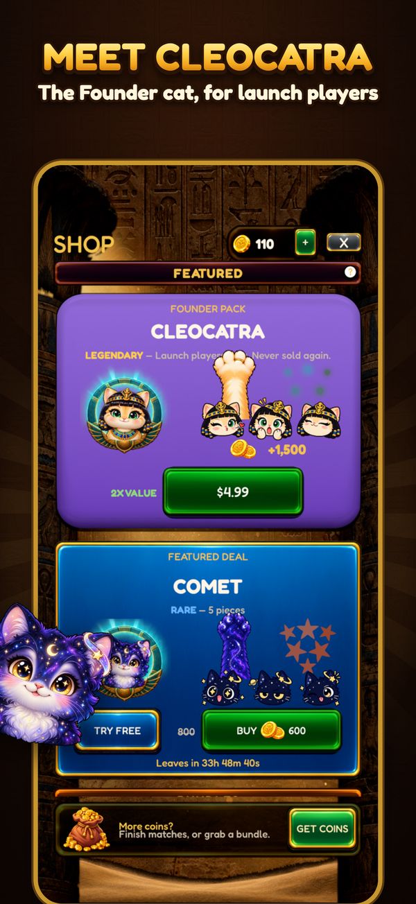 Cleocatra, the Founder cat